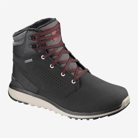 Salomon UTILITY WINTER CS WP Turistické Topánky Panske - Čierne (SK 9-CMR)